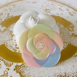CHANEL Authentic Pastel Colors Camellia Sticker
